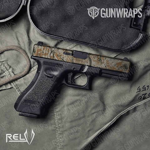 RELV Camo Pistol Slide Gun Skin Vinyl Wraps