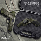 Pistol & Revolver RELV Tunnel Rat Camo Gun Skin Vinyl Wrap Film