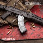 AK 47 Mag Substrate Snowstorm Camo Gun Skin Vinyl Wrap Film