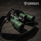 Bandana Green White Binocular Gear Skin Vinyl Wrap