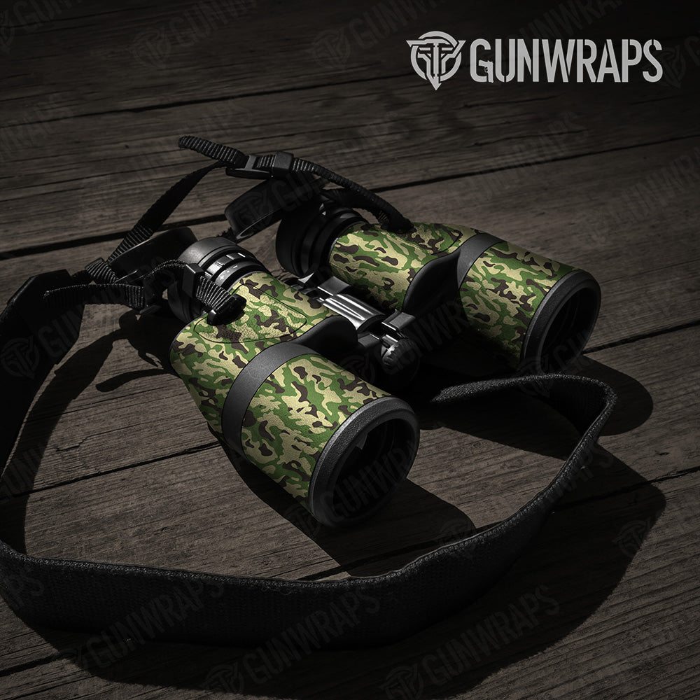 Classic Jungle Camo Binocular Gear Skin Vinyl Wrap