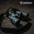 Classic Tiffany Blue Tiger Camo Binocular Gear Skin Vinyl Wrap