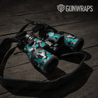 Cumulus Tiffany Blue Tiger Camo Binocular Gear Skin Vinyl Wrap