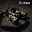 Cumulus Yellow Tiger Camo Binocular Gear Skin Vinyl Wrap