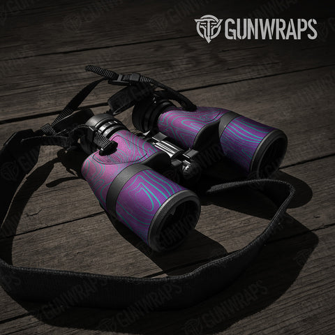 Purple Binocular Gear Skin Vinyl Wraps