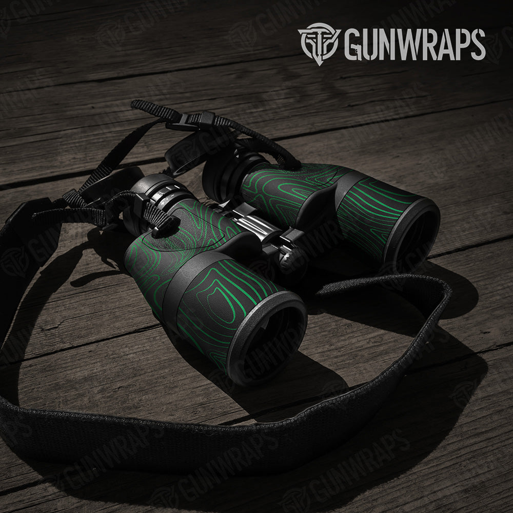 Damascus Green Binocular Gear Skin Vinyl Wrap