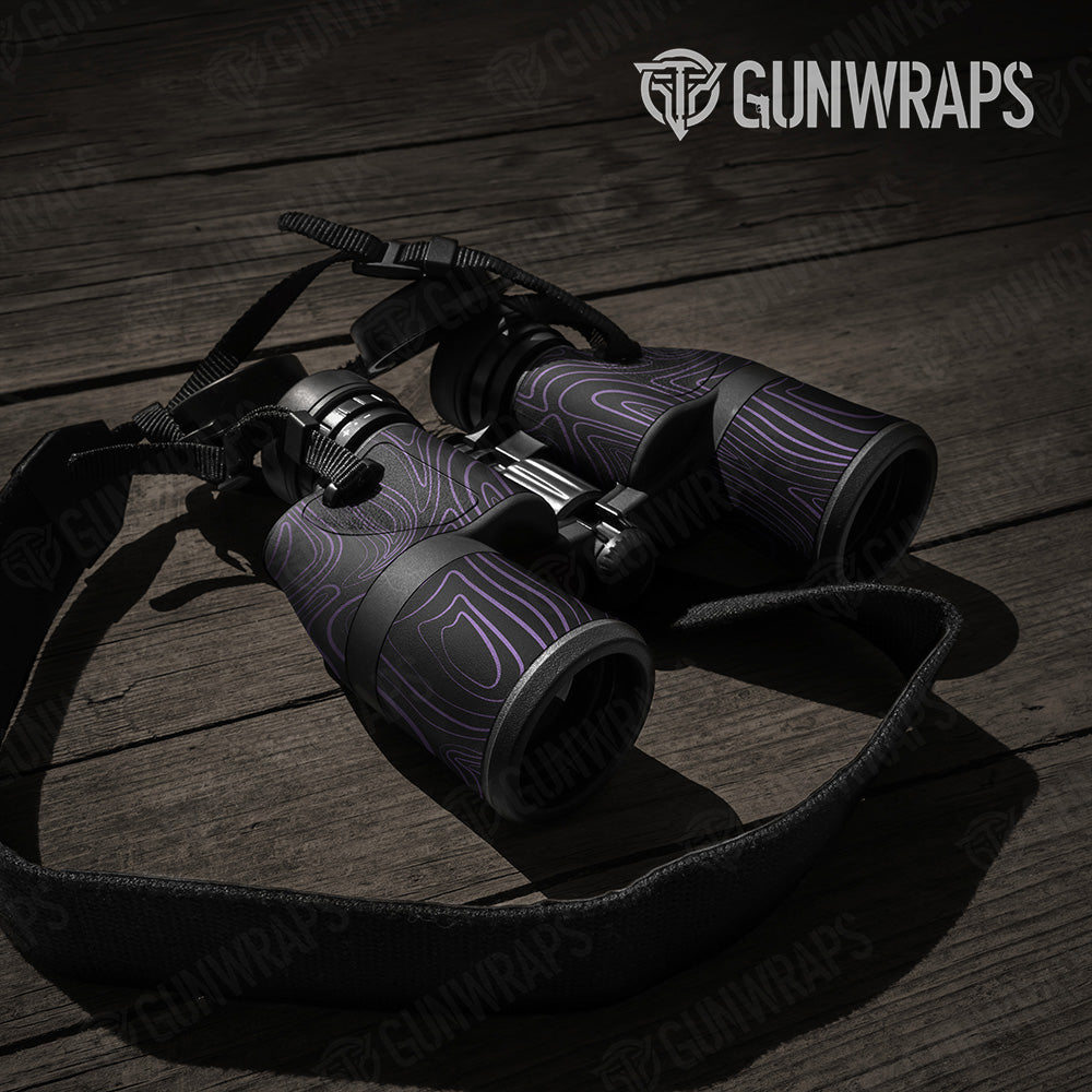 Damascus Purple Binocular Gear Skin Vinyl Wrap
