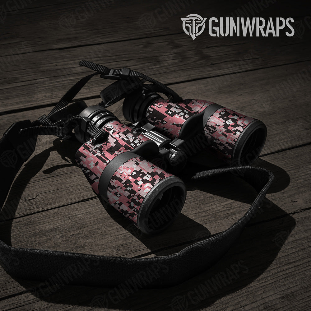 Digital Pink Camo Binocular Gear Skin Vinyl Wrap