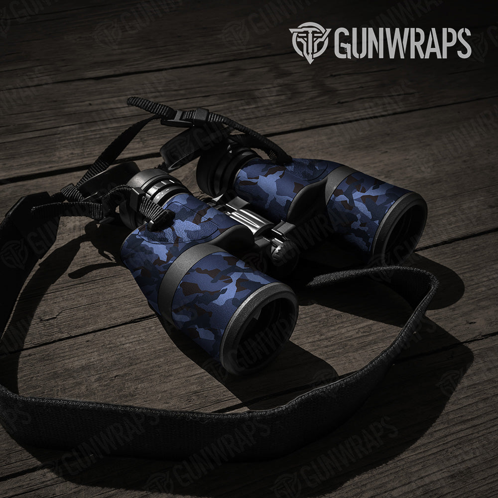 Erratic Blue Midnight Camo Binocular Gear Skin Vinyl Wrap