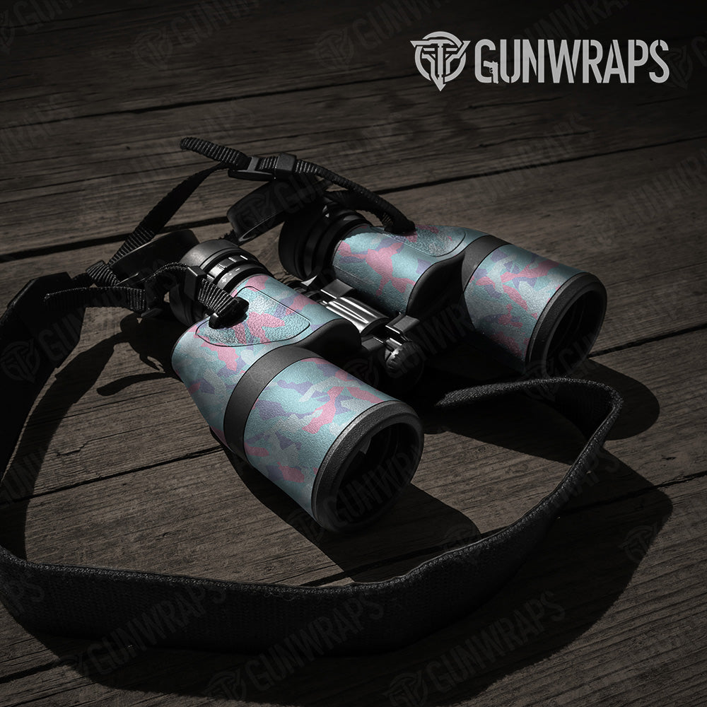 Erratic Cotton Candy Camo Binocular Gear Skin Vinyl Wrap