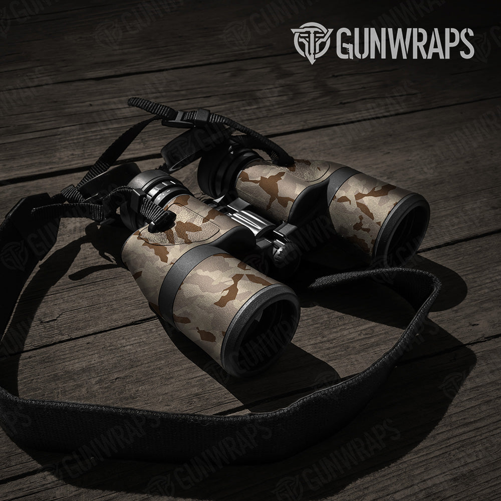 Erratic Desert Camo Binocular Gear Skin Vinyl Wrap