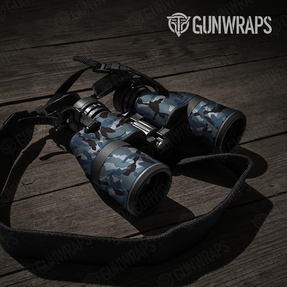 Erratic Navy Camo Binocular Gear Skin Vinyl Wrap