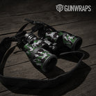 Erratic Green Tiger Camo Binocular Gear Skin Vinyl Wrap