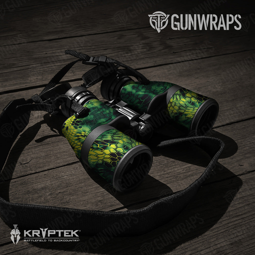 Binocular Kryptek Toxic Waste Camo Gear Skin Vinyl Wrap
