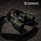Ragged Army Dark Green Camo Binocular Gear Skin Vinyl Wrap