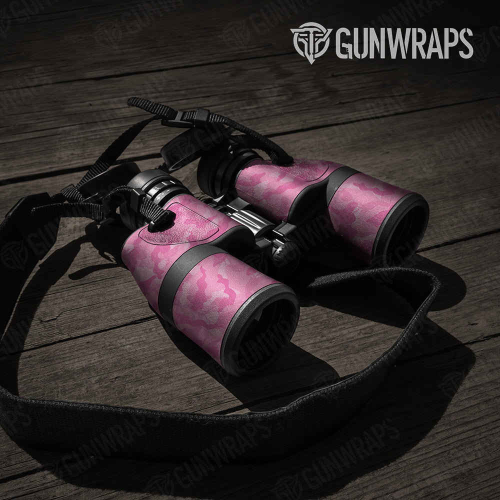 Ragged Elite Pink Camo Binocular Gear Skin Vinyl Wrap