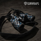 Ragged Blue Tiger Camo Binocular Gear Skin Vinyl Wrap