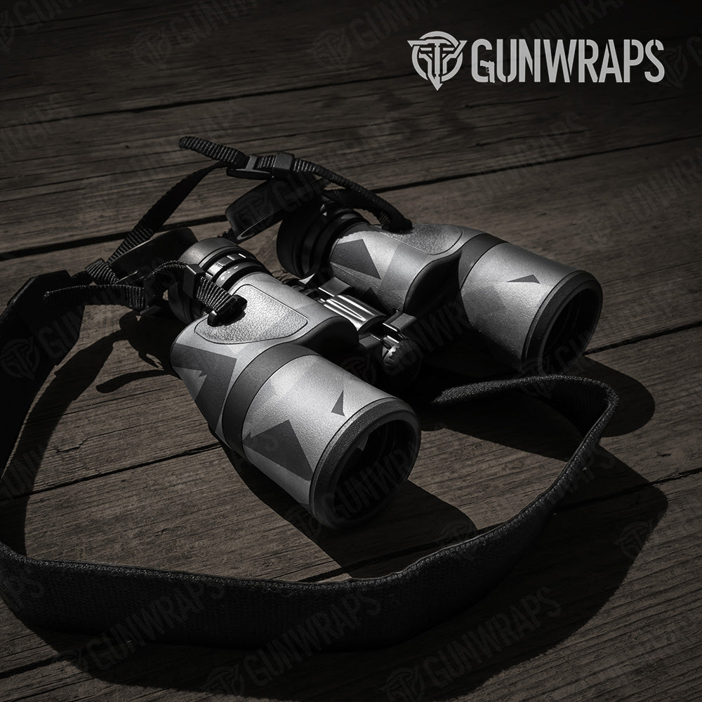 Shattered Snow Camo Binocular Gear Skin Vinyl Wrap