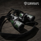 Shattered Green Tiger Camo Binocular Gear Skin Vinyl Wrap