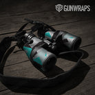 Shattered Tiffany Blue Tiger Camo Binocular Gear Skin Vinyl Wrap