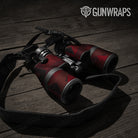Shattered Vampire Red Camo Binocular Gear Skin Vinyl Wrap