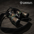 Shattered Woodland Camo Binocular Gear Skin Vinyl Wrap