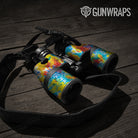 Tie Dye Coral Reef Binocular Gear Skin Vinyl Wrap