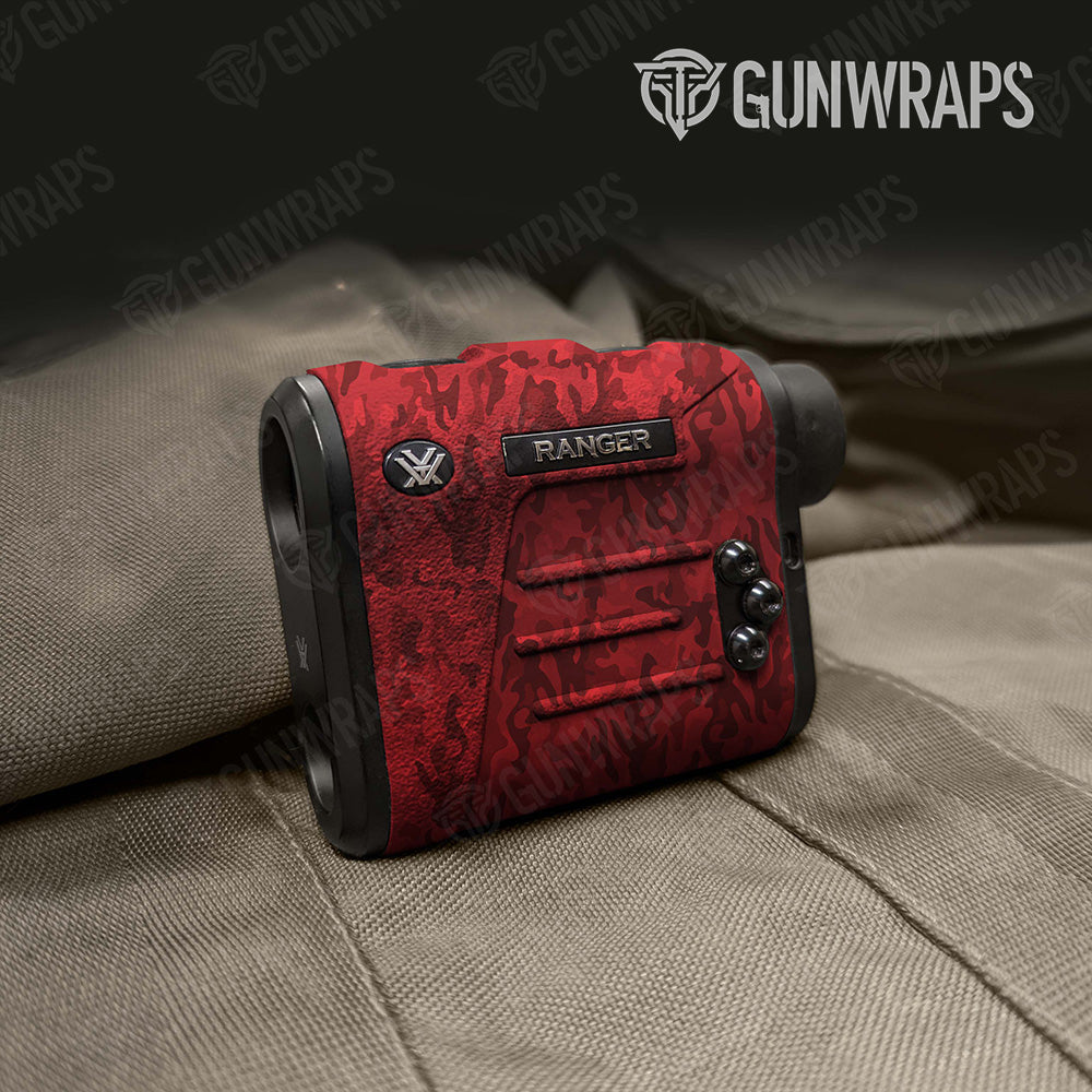 Classic Elite Red Camo Rangefinder Gear Skin Vinyl Wrap