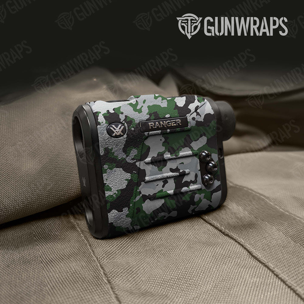 Cumulus Green Tiger Camo Rangefinder Gear Skin Vinyl Wrap