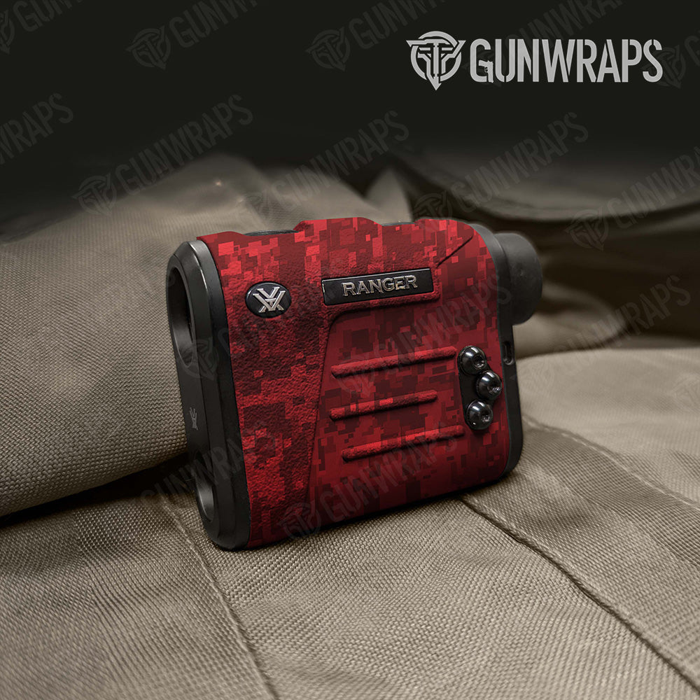 Digital Elite Red Camo Rangefinder Gear Skin Vinyl Wrap