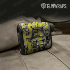 Digital Yellow Tiger Camo Rangefinder Gear Skin Vinyl Wrap