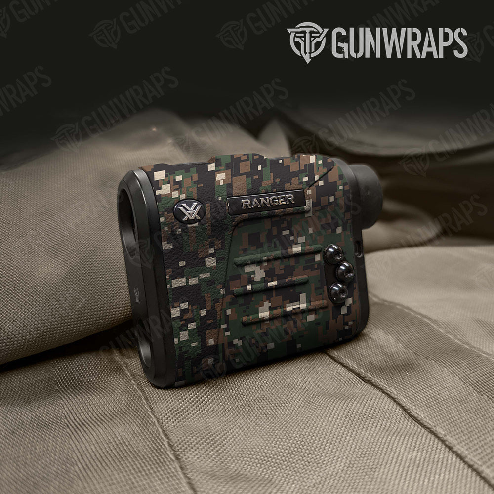 Digital Woodland Camo Rangefinder Gear Skin Vinyl Wrap