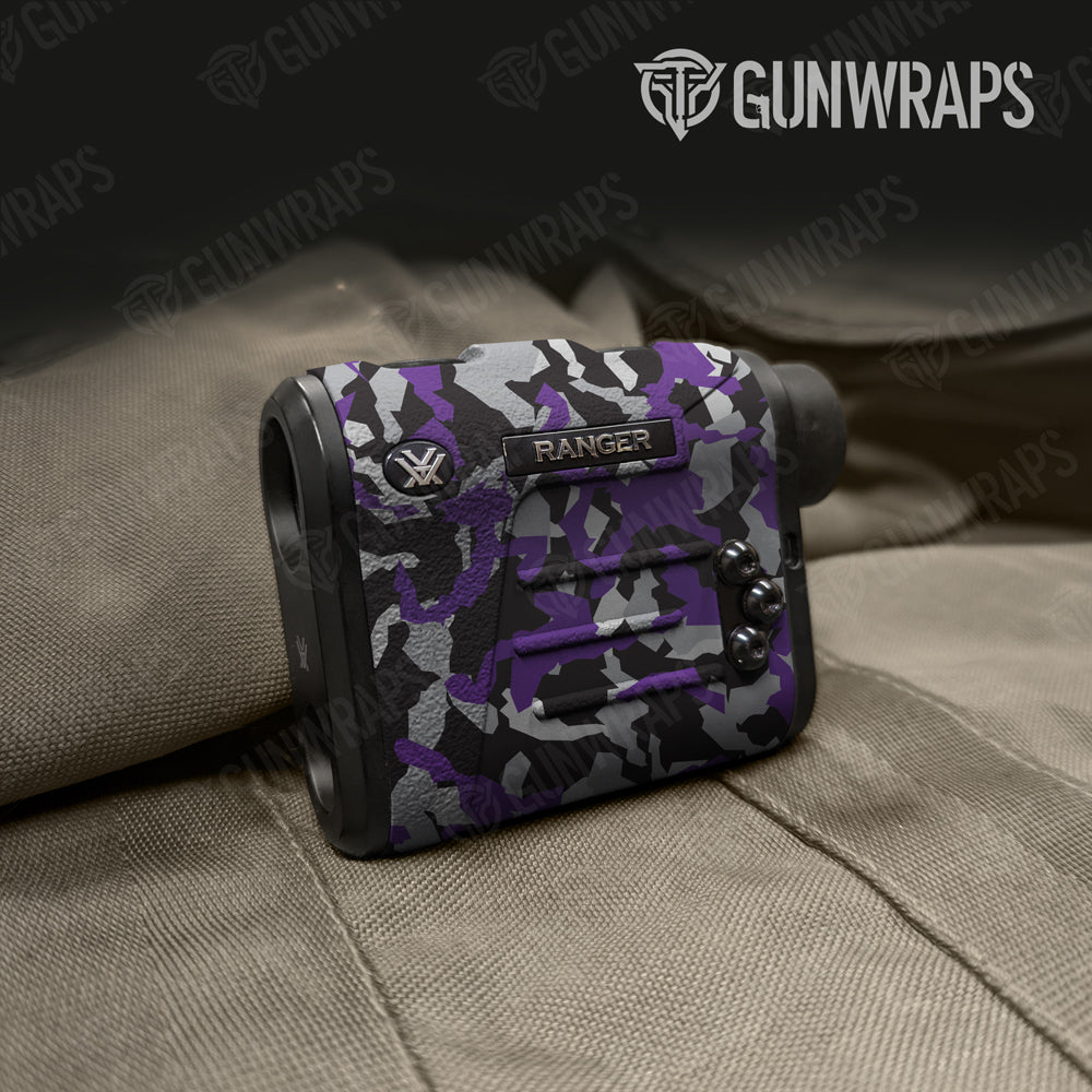 Erratic Purple Tiger Camo Rangefinder Gear Skin Vinyl Wrap