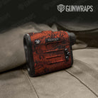 Nature Orange Forest Camo Rangefinder Gear Skin Vinyl Wrap