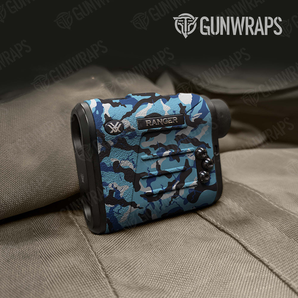 Ragged Baby Blue Camo Rangefinder Gear Skin Vinyl Wrap