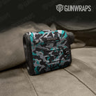 Ragged Tiffany Blue Tiger Camo Rangefinder Gear Skin Vinyl Wrap