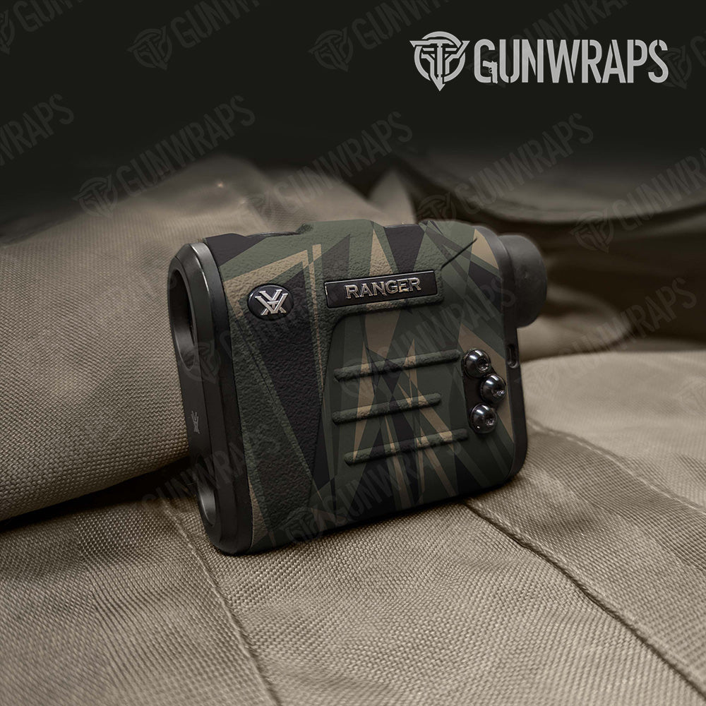 Sharp Militant Green Camo Rangefinder Gear Skin Vinyl Wrap