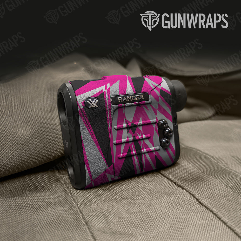 Sharp Magenta Tiger Camo Rangefinder Gear Skin Vinyl Wrap