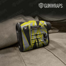 Sharp Yellow Tiger Camo Rangefinder Gear Skin Vinyl Wrap