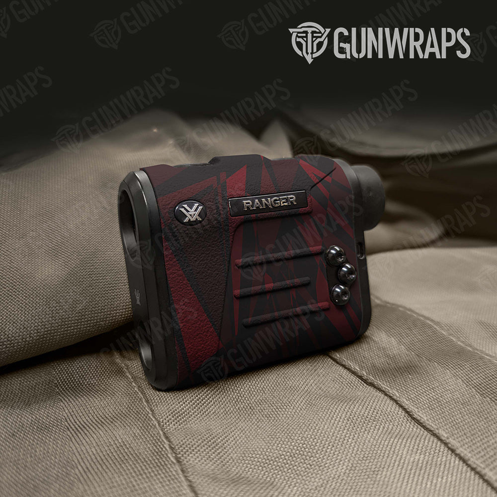 Sharp Vampire Red Camo Rangefinder Gear Skin Vinyl Wrap