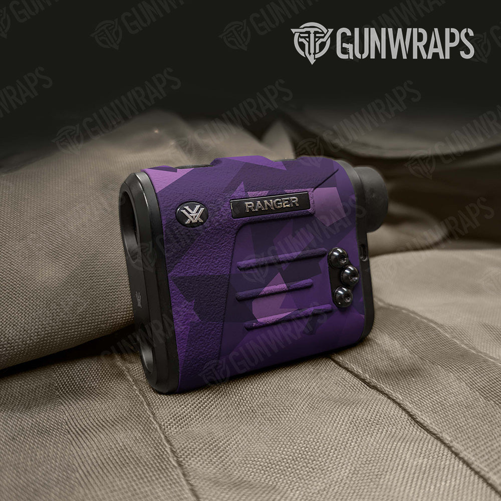 Shattered Elite Purple Camo Rangefinder Gear Skin Vinyl Wrap