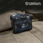 Shattered Navy Camo Rangefinder Gear Skin Vinyl Wrap