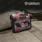 Shattered Pink Camo Rangefinder Gear Skin Vinyl Wrap