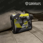 Shattered Yellow Tiger Camo Rangefinder Gear Skin Vinyl Wrap