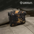Tie Dye Bleached Black Rangefinder Gear Skin Vinyl Wrap