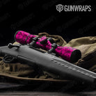 Bandana Magenta Black Scope Gear Skin Vinyl Wrap