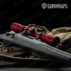 Bandana Red Black Scope Gear Skin Vinyl Wrap