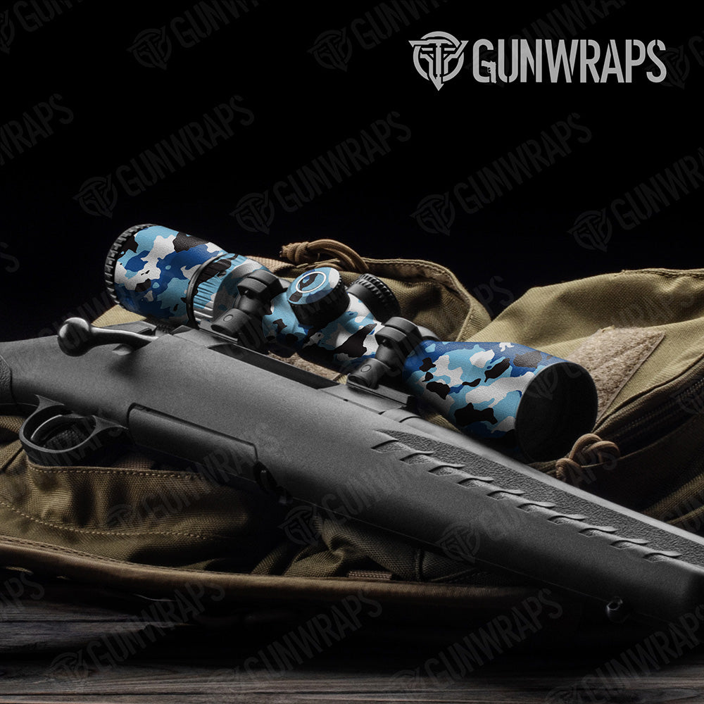 Cumulus Baby Blue Camo Scope Gear Skin Vinyl Wrap