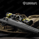 Cumulus Yellow Tiger Camo Scope Gear Skin Vinyl Wrap