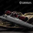 Cumulus Vampire Red Camo Scope Gear Skin Vinyl Wrap